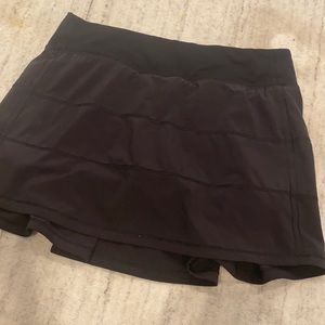 Lulu lemon tennis skirt with shorts under
